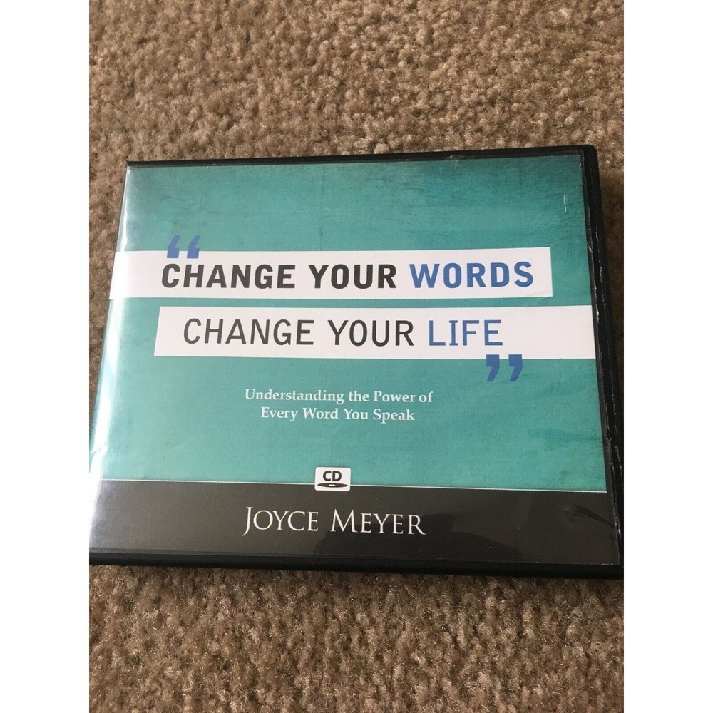 Joyce Meyer: Change Your Words, Change Your Life 4-CD Audio